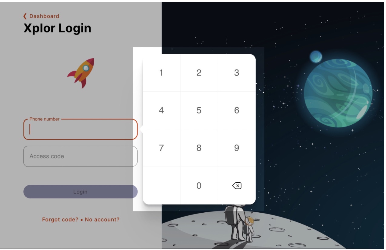 Login Screen